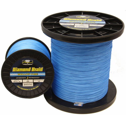Diamond Braid Generation III - Hollow Core 16X Blue