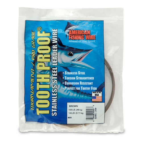 AFW Tooth Proof Stainless Steel Leader Wire