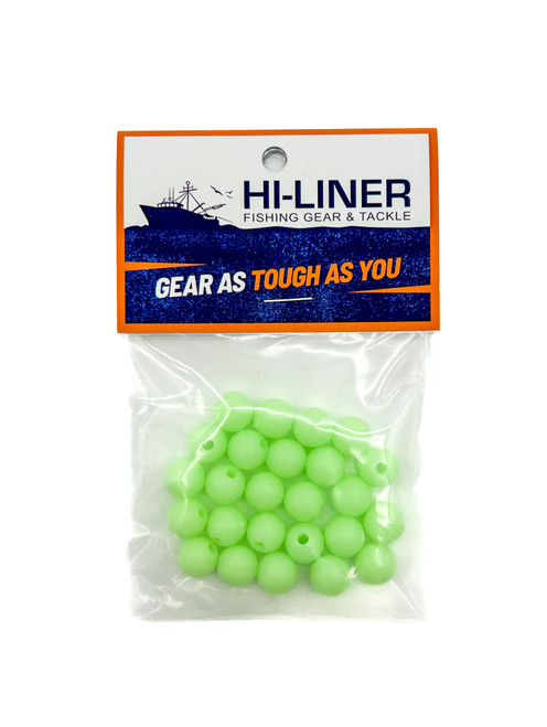Hi-Liner Luminous Glo Beads Round 25 Pack