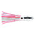 Mr. Big Wahoo Lure - Pink/White Mylar Skirt