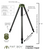 Traverse 2 Section Tripod