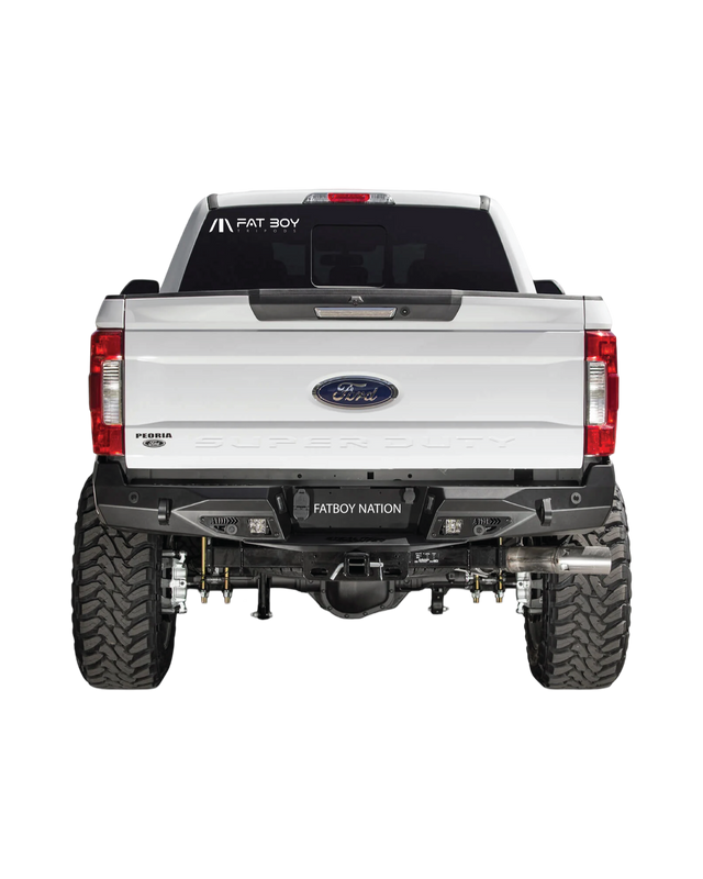 White Truck Decal