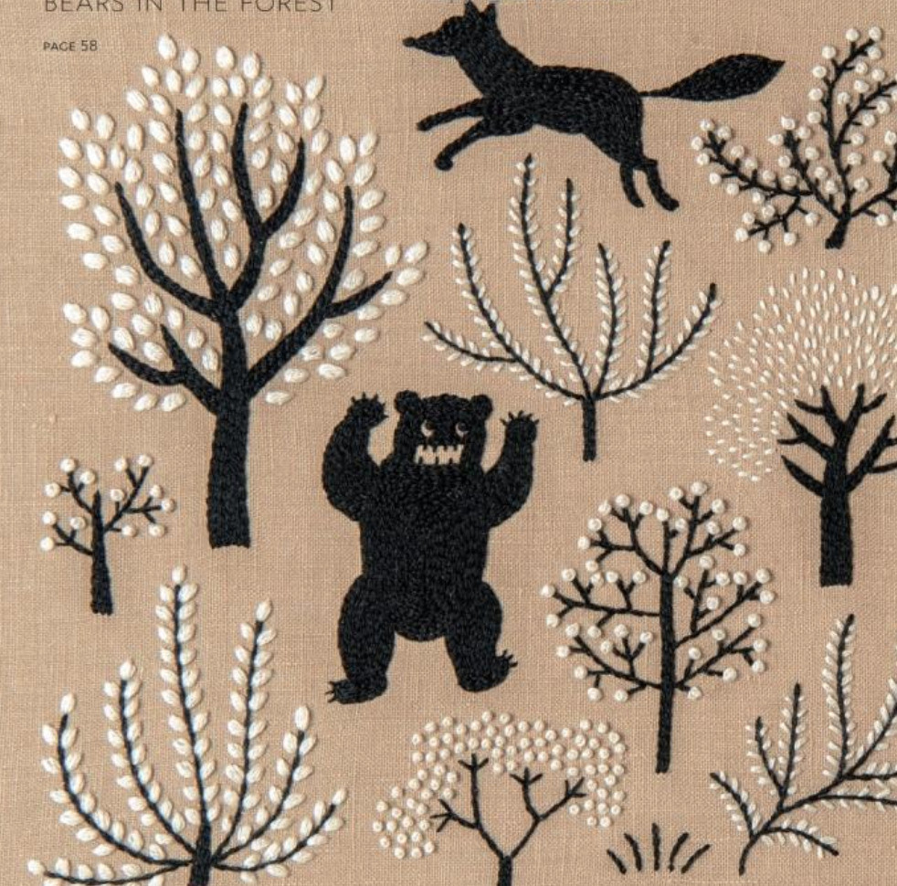 Embroidered Animals Wild and Woolly Creatures to Stitch and Sew