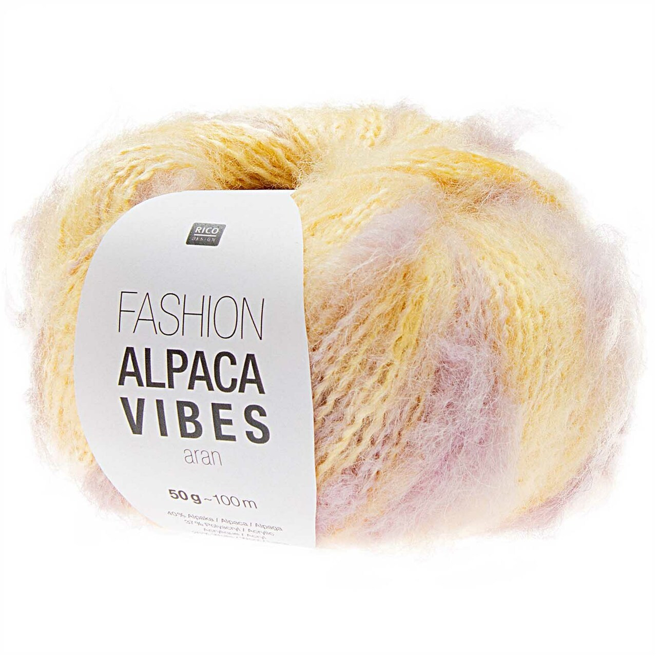 Rico Design Fashion Alpaca Vibes Aran 50g 100m Wools Of Nations