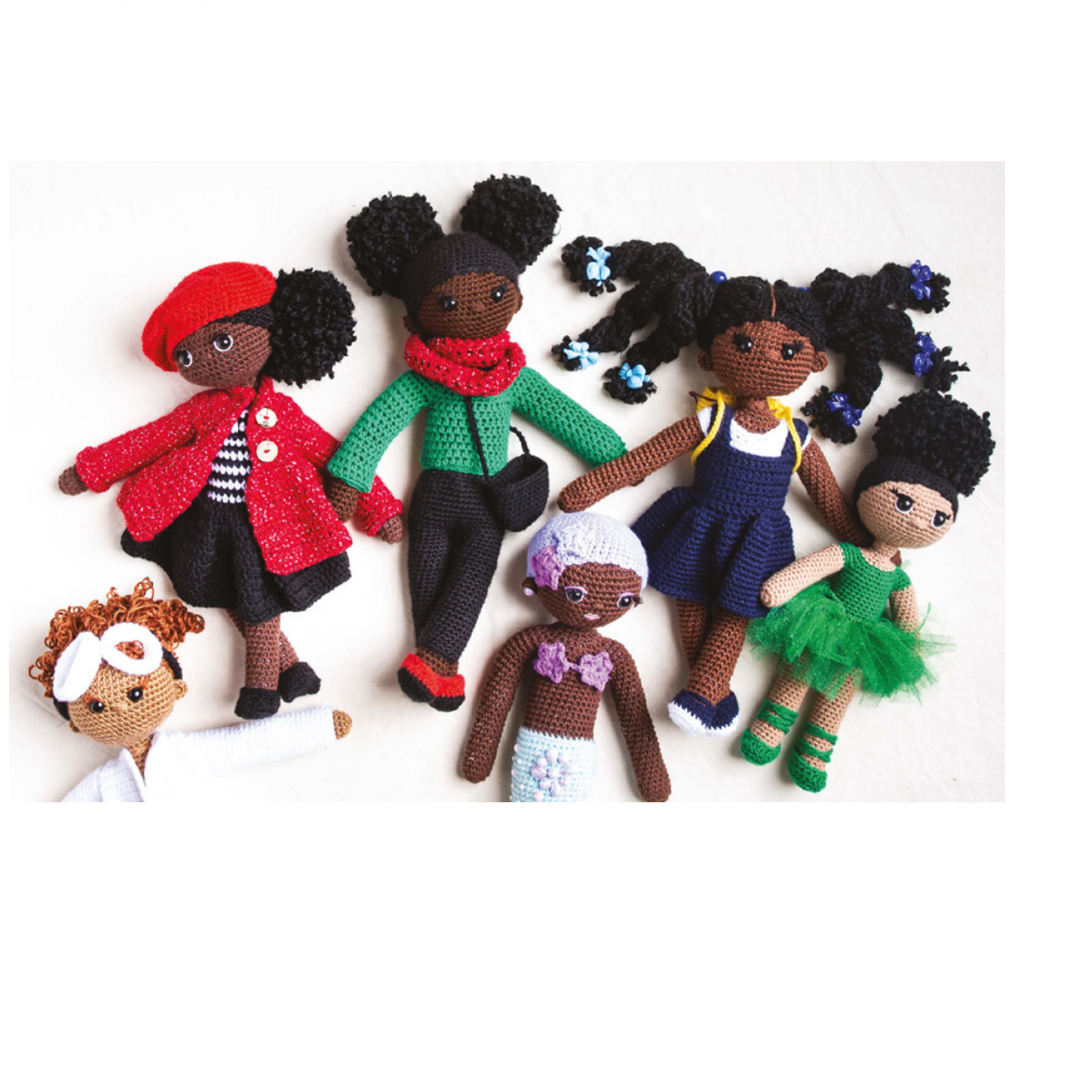 My Pretty Brown Doll Crochet Patterns for a Doll That Looks Like You