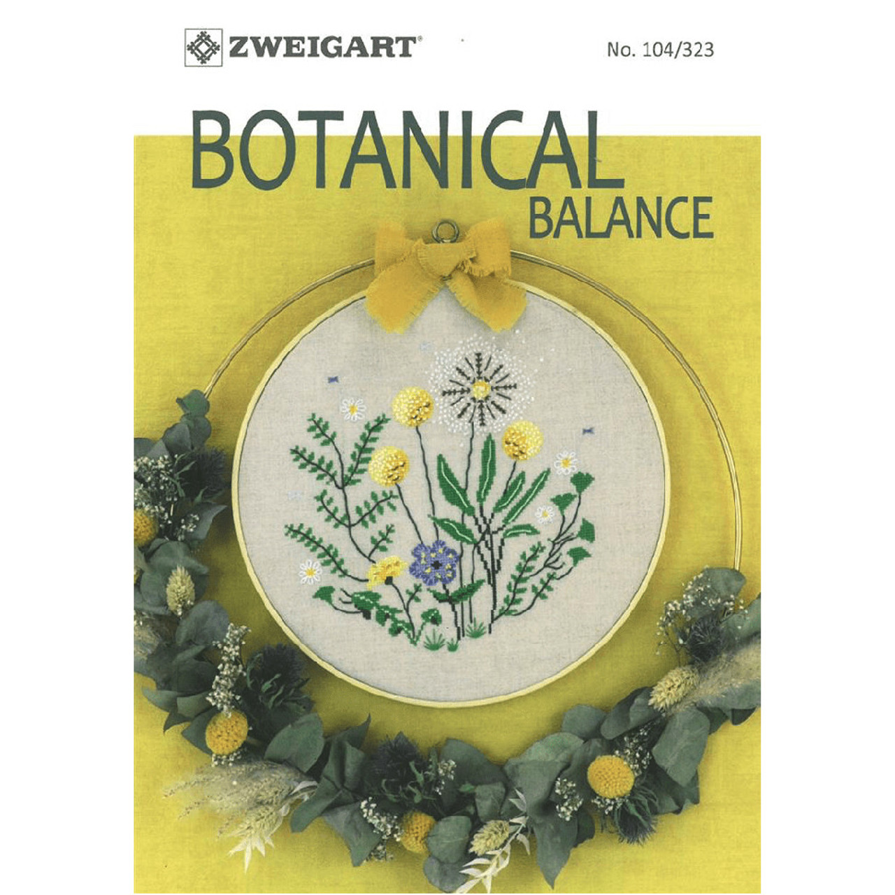 Zweigart - Pattern Book No. 104/323 - Botanical Balance (Cross Stitch  Charts) - Wools Of Nations