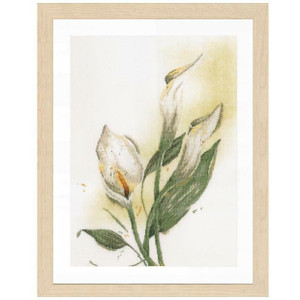Lanarte Lanarte Calla Lily Flower Cross Stitch Kit