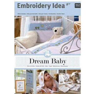 Rico Design Rico Design Embroidery Idea No 37 - Dream Baby Rico Design Rico Design Embroidery Idea No 37 - Dream Baby