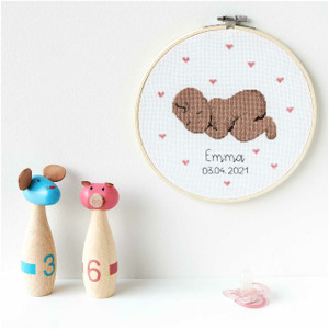 Rico Design Rico Design - Figurico Baby Cross Stitch Kit Rico Design Rico Design - Figurico Baby Cross Stitch Kit