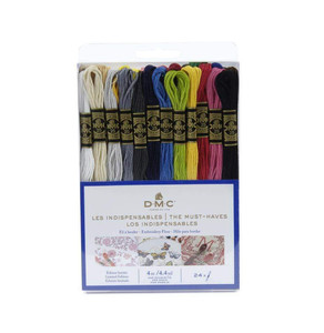 DMC DMC Stranded Cotton The Must-Haves - 24 skeins DMC DMC Stranded Cotton The Must-Haves - 24 skeins