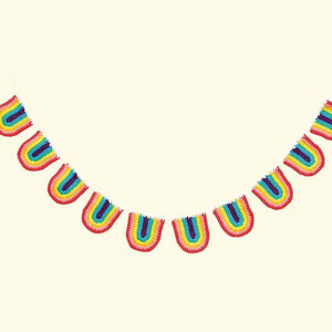 Rico Design Rico Design Ricorumi Rainbow Bunting Crochet Kit