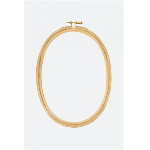 DMC DMC Wooden Oval Frame 18 x 24 cm DMC DMC Wooden Oval Frame 18 x 24 cm