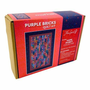 Free Spirit Fabrics Kaffe Fassett Purple Bricks Quilt Kit Free Spirit Fabrics Kaffe Fassett Purple Bricks Quilt Kit