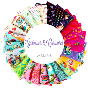 Tula Pink Curiouser & Curiouser Bundle 25 pieces