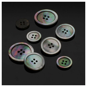 Seco Knopf Mother Of Pearl Grey Button 15-20-25mm Seco Knopf Mother Of Pearl Grey Button 15-20-25mm