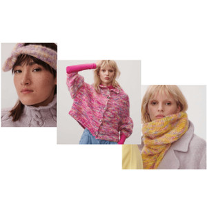 Rico Design Rico Knitting Idea 1067 Cardigan, Snood and Headband Rico Design Rico Knitting Idea 1067 Cardigan, Snood and Headband