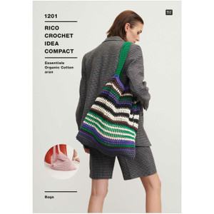 Rico Design Rico Crochet Idea 1201 Mesh Bags Rico Design Rico Crochet Idea 1201 Mesh Bags