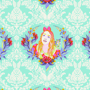 Tula Pink Curiouser & Curiouser - Alice Daydream (Half Metre) Tula Pink Curiouser & Curiouser - Alice Daydream (Half Metre)