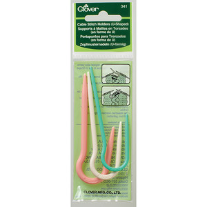 Clover U-Shaped Cable Stitch Holders Clover U-Shaped Cable Stitch Holders