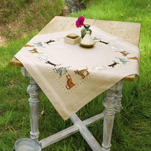 Vervaco Vervaco - Cats Of All Colours Tablecloth Cross Stitch Kit