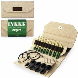 Lykke Lykke Grove Beige Jute 3.5 Bamboo Interchangeable Needle Set Lykke Lykke Grove Beige Jute 3.5 Bamboo Interchangeable Needle Set
