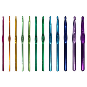 HiyaHiya HiyaHiya Aluminium Crochet Hook HiyaHiya HiyaHiya Aluminium Crochet Hook