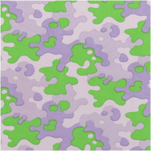 Rico Design Rico Design Canvas Camouflage - Green/Purple Precuts 50 x 140 cm Rico Design Rico Design Canvas Camouflage - Green/Purple Precuts 50 x 140 cm