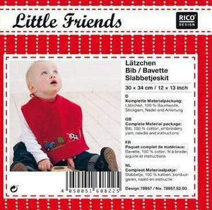 Rico Design Rico Design Farm Bib Cross Stitch Kit Rico Design Rico Design Farm Bib Cross Stitch Kit