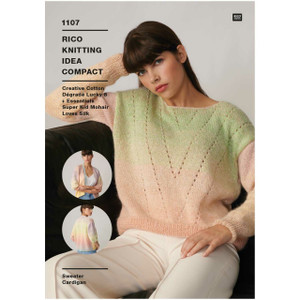 Rico Design Rico Knitting Idea 1107 Sweater Rico Design Rico Knitting Idea 1107 Sweater