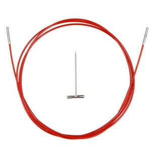 ChiaoGoo ChiaoGoo TWIST Red Cables 5cm - 125cm ChiaoGoo ChiaoGoo TWIST Red Cables 5cm - 125cm