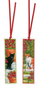 Vervaco Vervaco - Bookmark Cats Cross Stitch Kit Set of 2