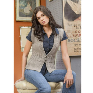 Blue Sky Fibers Blue Sky Fibers - Pleated Vest