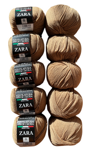 Filatura Di Crosa Zara Cannella (1540) Pack Of 10