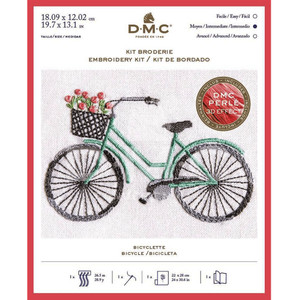 DMC Bicycle 3D Effect Embroidery Kit