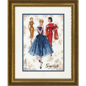 Dimensions Dimensions - Simplicity Vintage Cross Stitch Kit Dimensions Dimensions - Simplicity Vintage Cross Stitch Kit