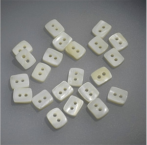 Seco Knopf Mother Of Pearl Button Rectangular 10mm Seco Knopf Mother Of Pearl Button Rectangular 10mm