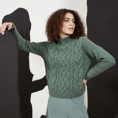 Langyarns Langyarns Malou Cable Sweater