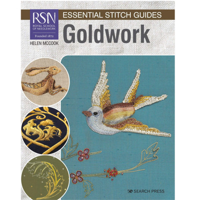 Search Press RSN Essential Stitch Guides Goldwork