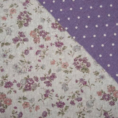 Ibuki Japanese Reversible Fabric - Cotton/Linen Half Metre