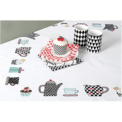 Rico Design Rico Design Coffee Tablecloth Embroidery Kit, 95x95cm