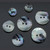 Seco Knopf Mother Of Pearl Silver-Grey Button 15-20-25 mm Seco Knopf Mother Of Pearl Silver-Grey Button 15-20-25 mm