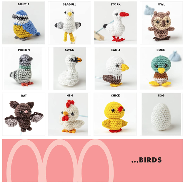 Mini Amigurumi Animals: 26 Tiny Creatures To Crochet By Sarah - Foto 6