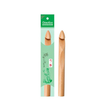 ChiaoGoo Wood Crochet Hooks 5 Sizes - US-Q 15.75 mm to US-U 25.00 mm