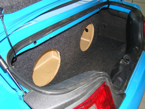 2005-2014 Mustang Subwoofer Box