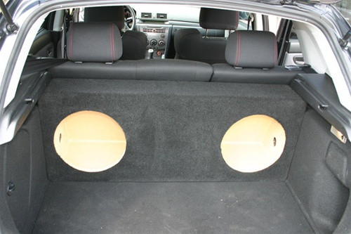 Mazda Hatch Subwoofer Box