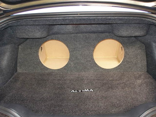 2008+ Nissan Altima Coupe Subwoofer Enclosure