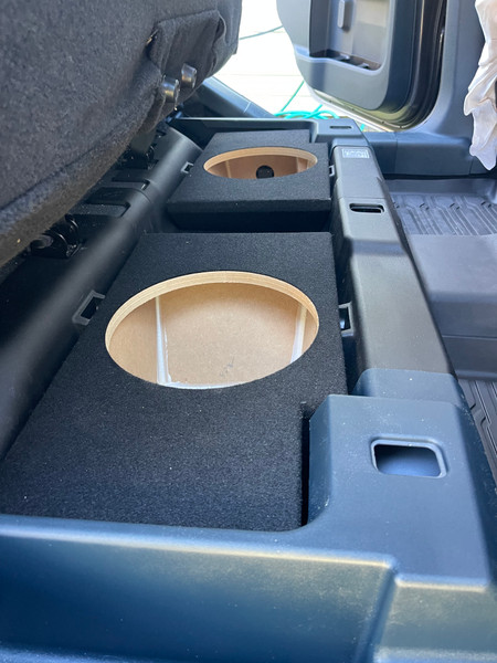 Ford Maverick 2022-2026 Dual Subwoofer Boxes (left and right side)