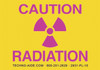 "Caution Radiation" X-Ray Room Sign