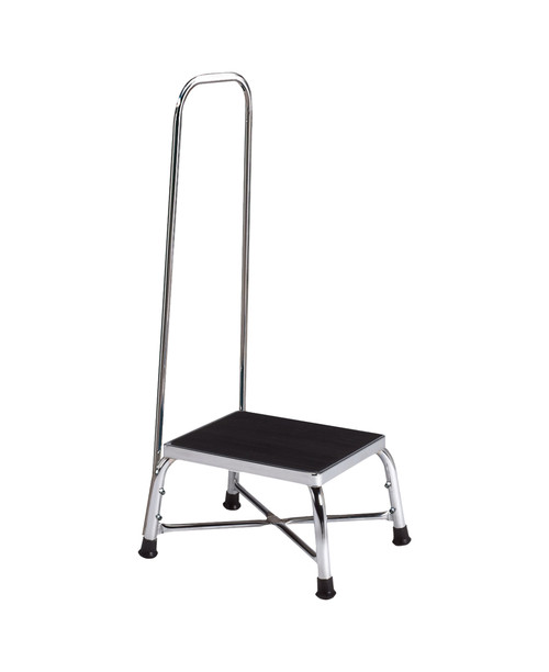 T-6150 - Single Platform Bariatric Step Stool with Handrail