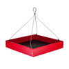 SONGBIRD ESSENTIALS - Red Hanging Platform Feeder (SERUBLHPF105R) 645194778979